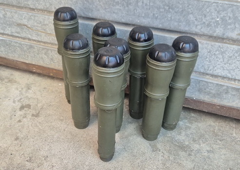 bomba granada proyectil ficticio 27-30x6 8u